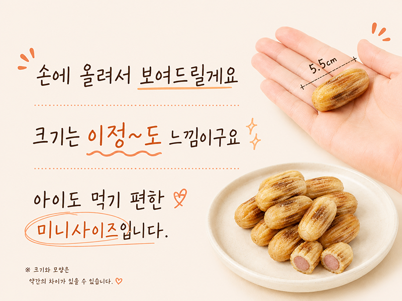츄러스(커스터드,소시지)2종 골라담기
