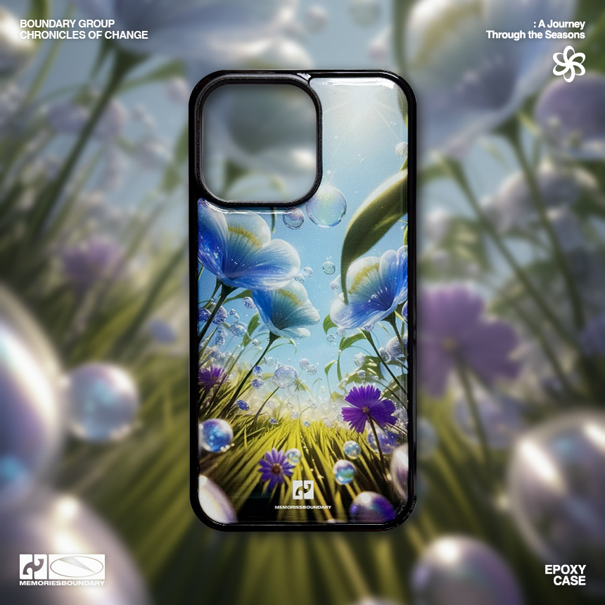 A Dreamy Spring Frutiger Aero Phone Case :