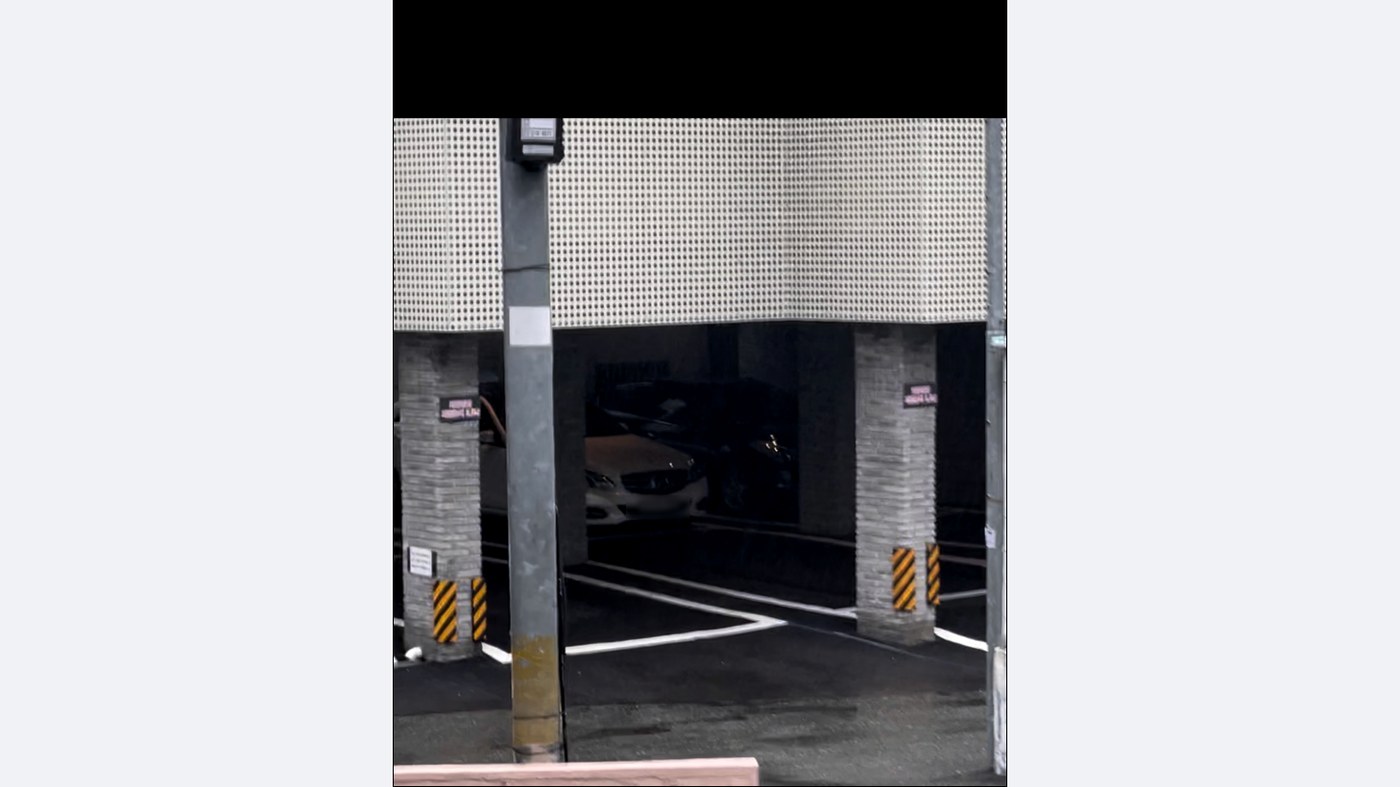 신호가 약해지는 지하주차장 진입 구간