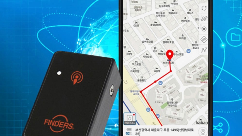 단말과 앱 화면 근접