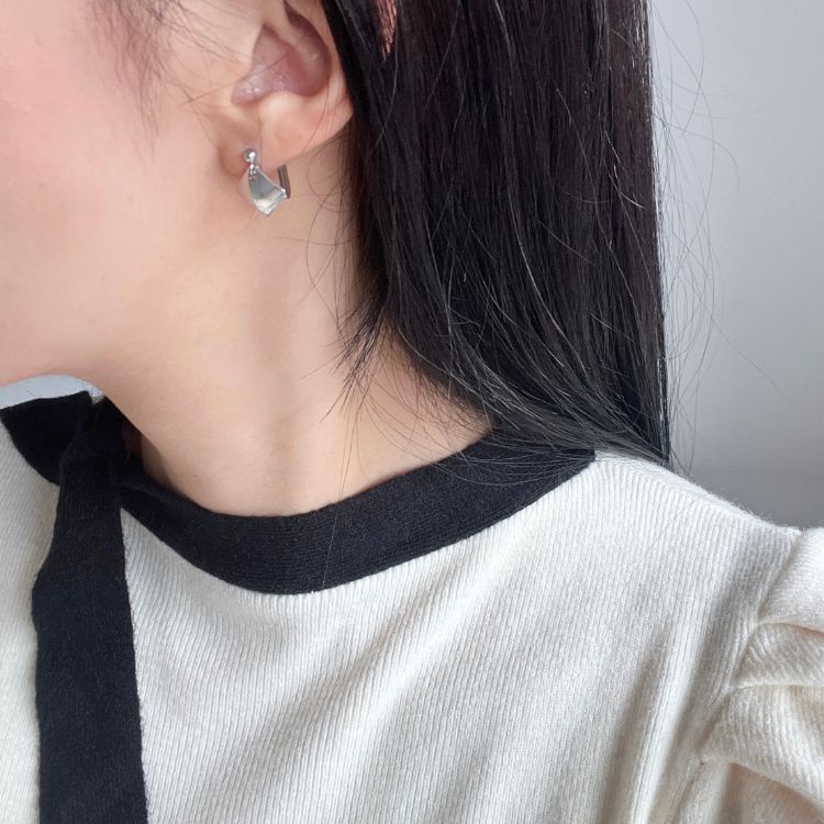 Square Metal Earrings