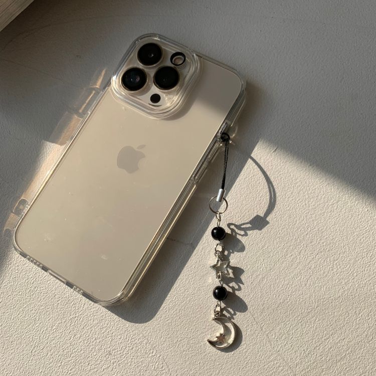 Moon & Star Keyring Strap