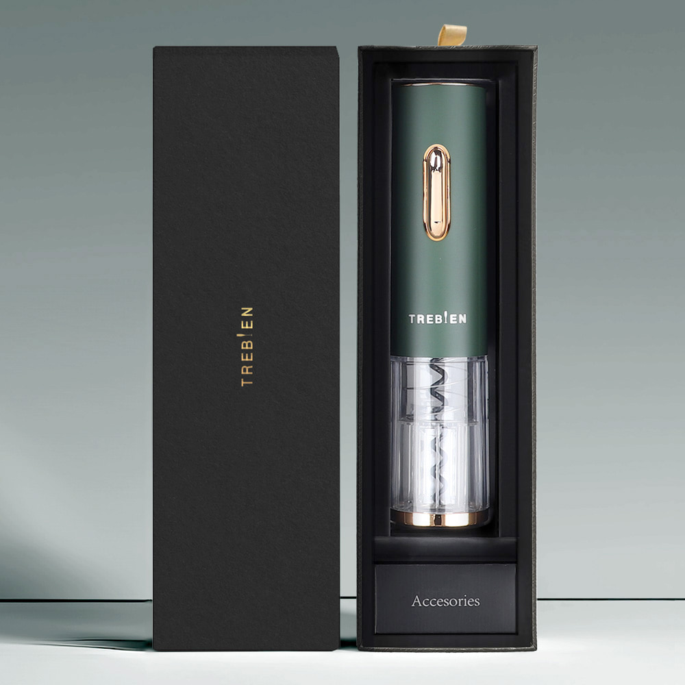 커스텀 굿즈로 제작하는 충전식 자동 와인따개와 와인 악세사리