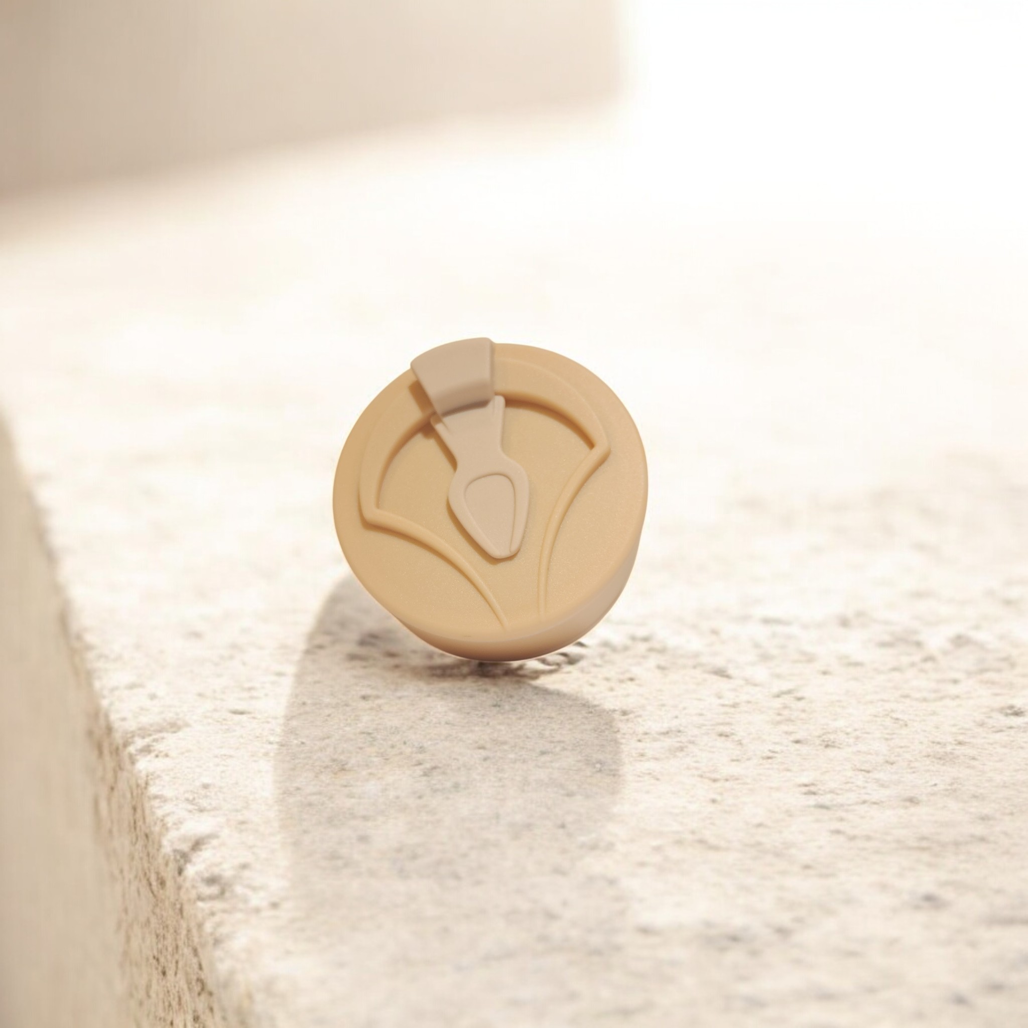 로고 인쇄가 가능한 접이식 텀블러 뚜껑 디테일 (실리콘컵인쇄)