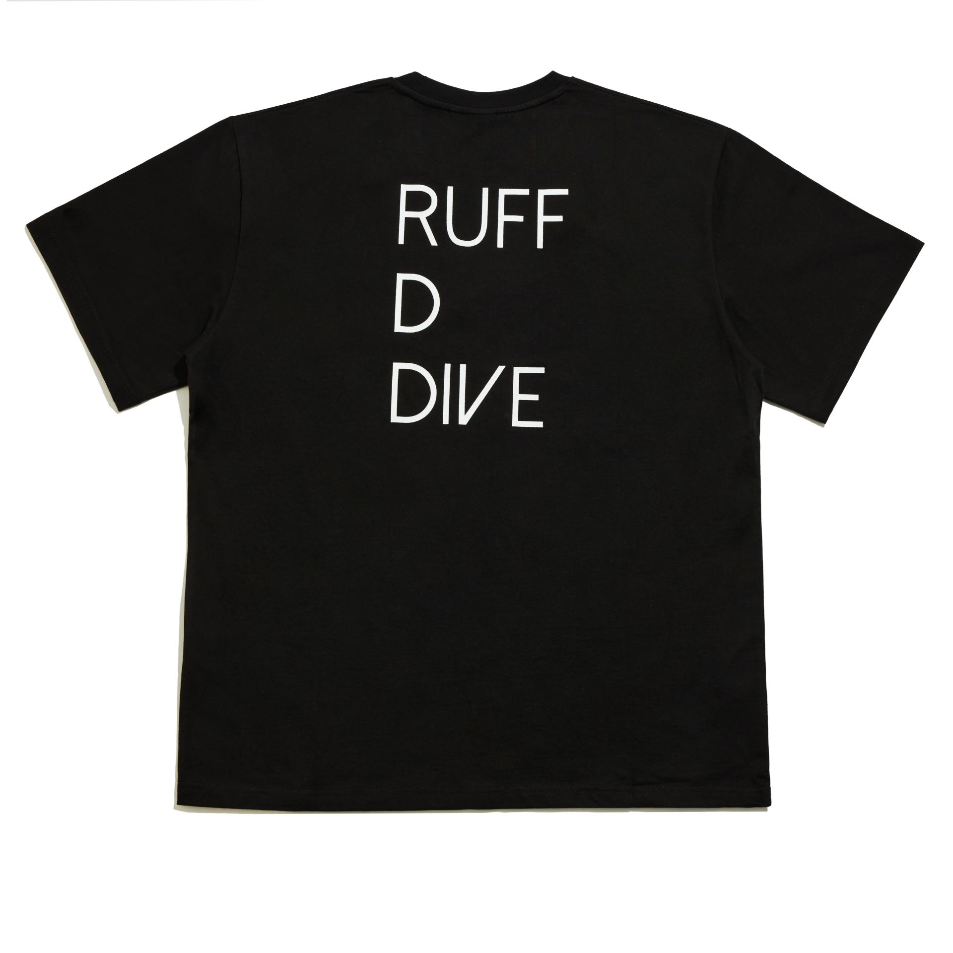 ruffddive Tシャツ　Sサイズ　黒ソイングク
