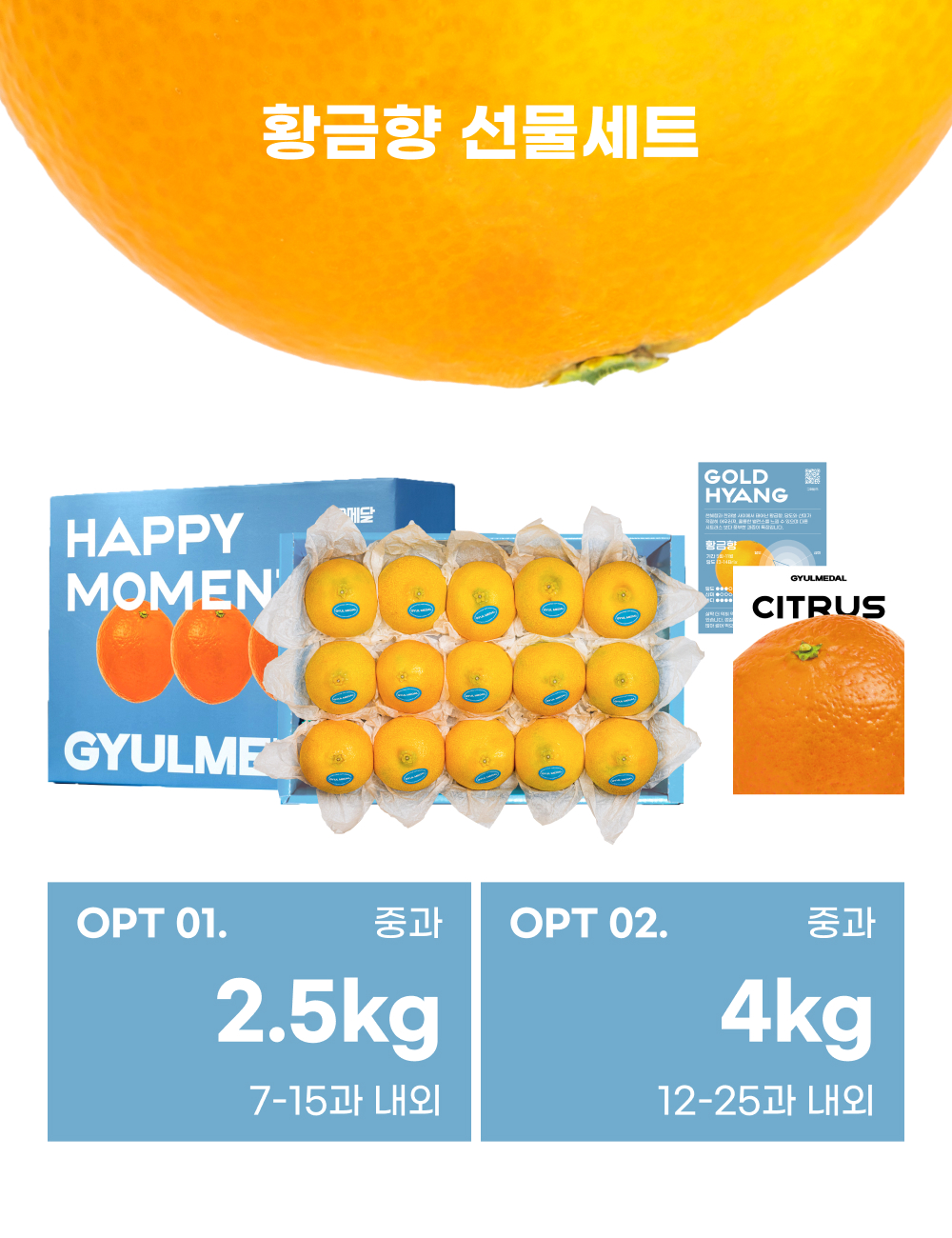 [얼리버드 특가] 황금향 선물세트