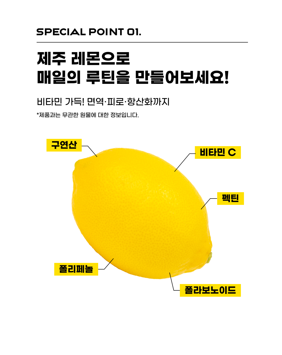 비가열 제주 레몬즙 (500mL)
