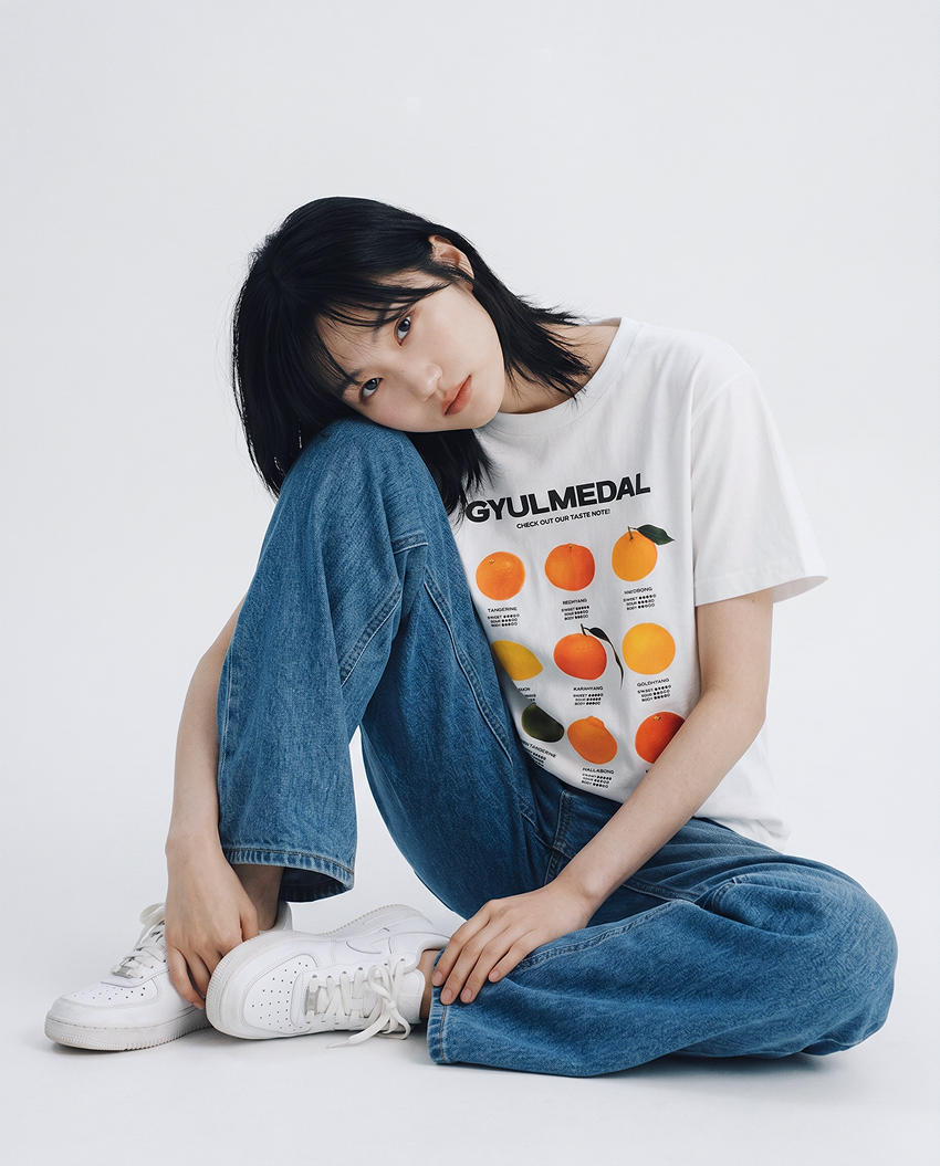 귤 테이스트 노트 T-SHIRT