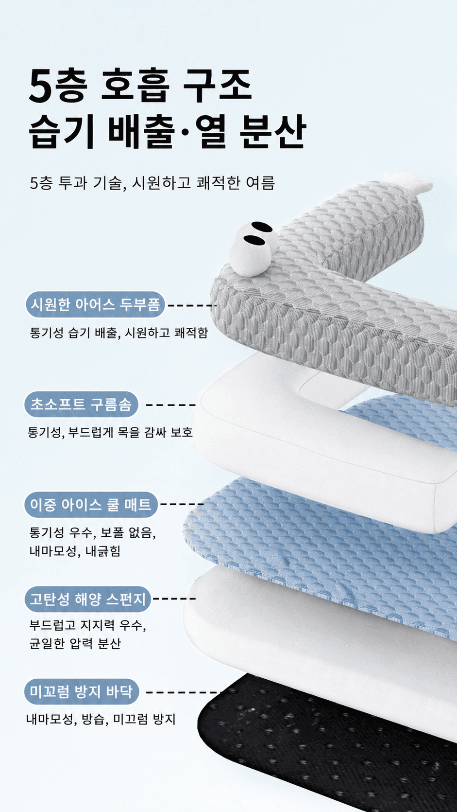 아이스 쿨 메쉬 반려견 매트