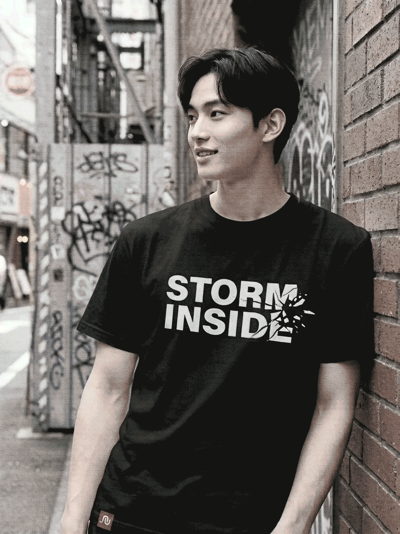 [Minimal]Storm Inside 티셔츠_M26A005