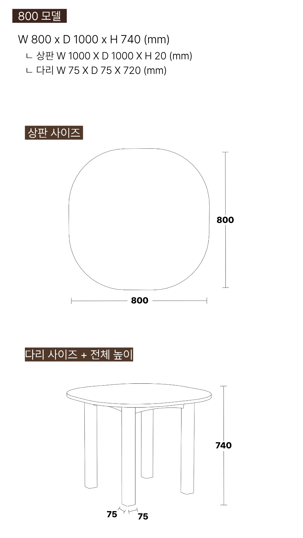 365 테이블