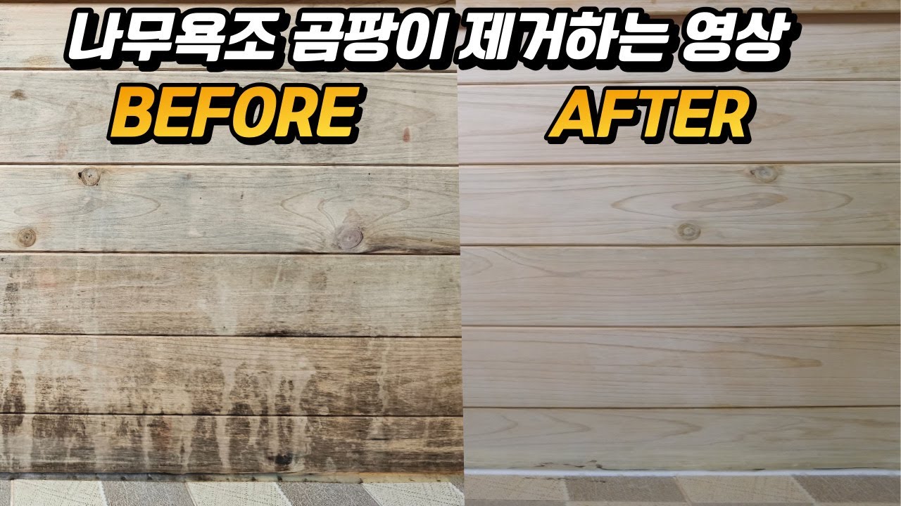목재 특수 코팅 시공 시공사례 1