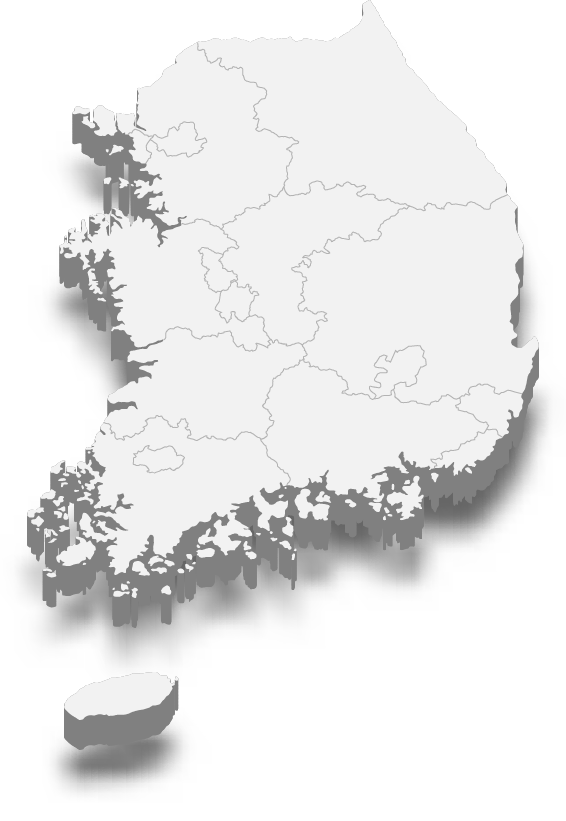 대한민국 지도