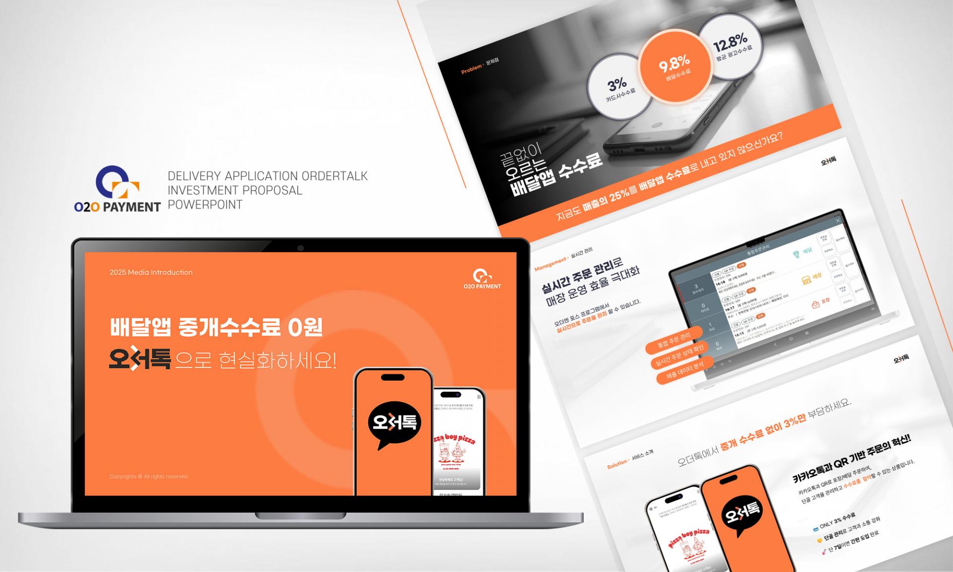 [IT·플랫폼 I 투자제안서] 오더톡 배달앱 투자제안서 | PPT 제작·디자인 : PPT 제작 포트폴리오 | AIMESS ...