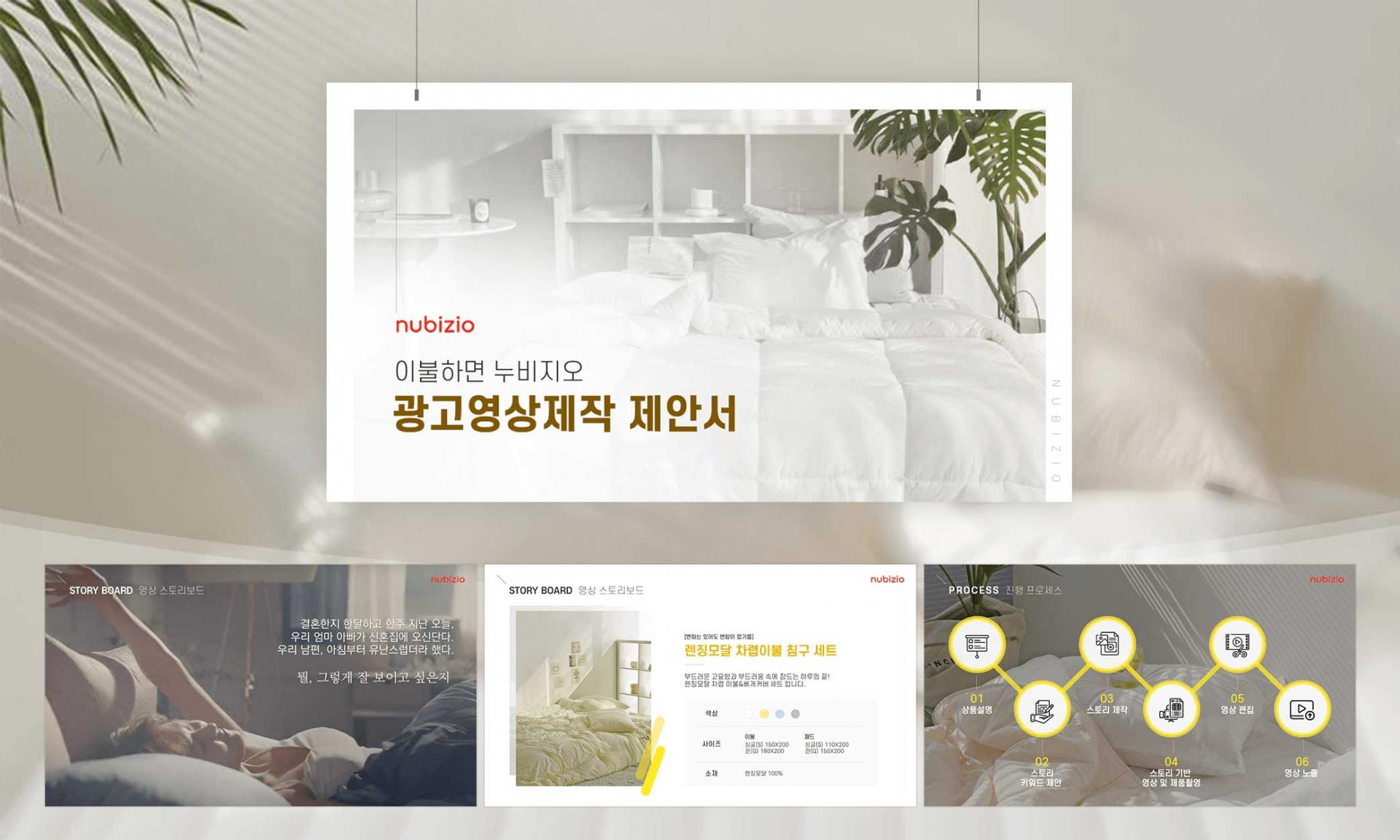 [제조·유통 I 제안서] 누비지오 광고영상 제작 제안서 | PPT 제작·디자인 : PPT 제작 포트폴리오 | AIMESS ...