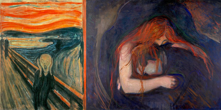 뭉크의 절규와 뱀파이어