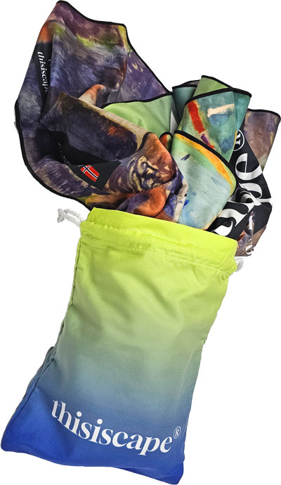 디스이스케이프 비치타월(비치타올) 파우치