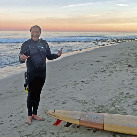 50년 넘는 시간 동안 바다와 함께한 필립 안 커디(Philip Ahn Cuddy)