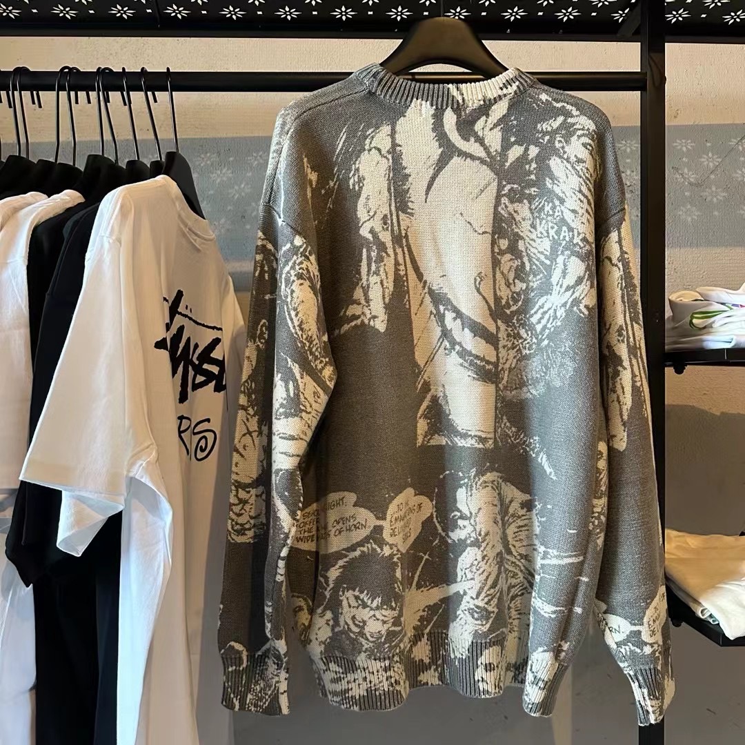 Supreme x The Crow Sweater White real photo