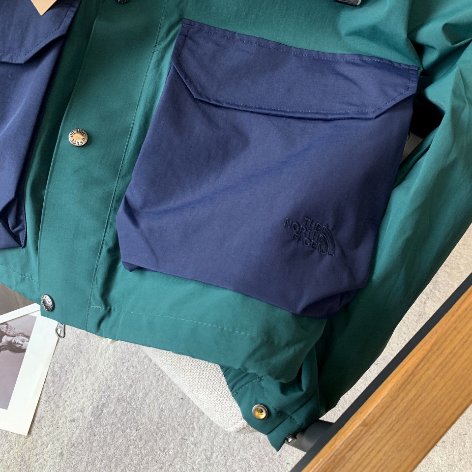 노스페이스 포켓 후드 집업 자켓