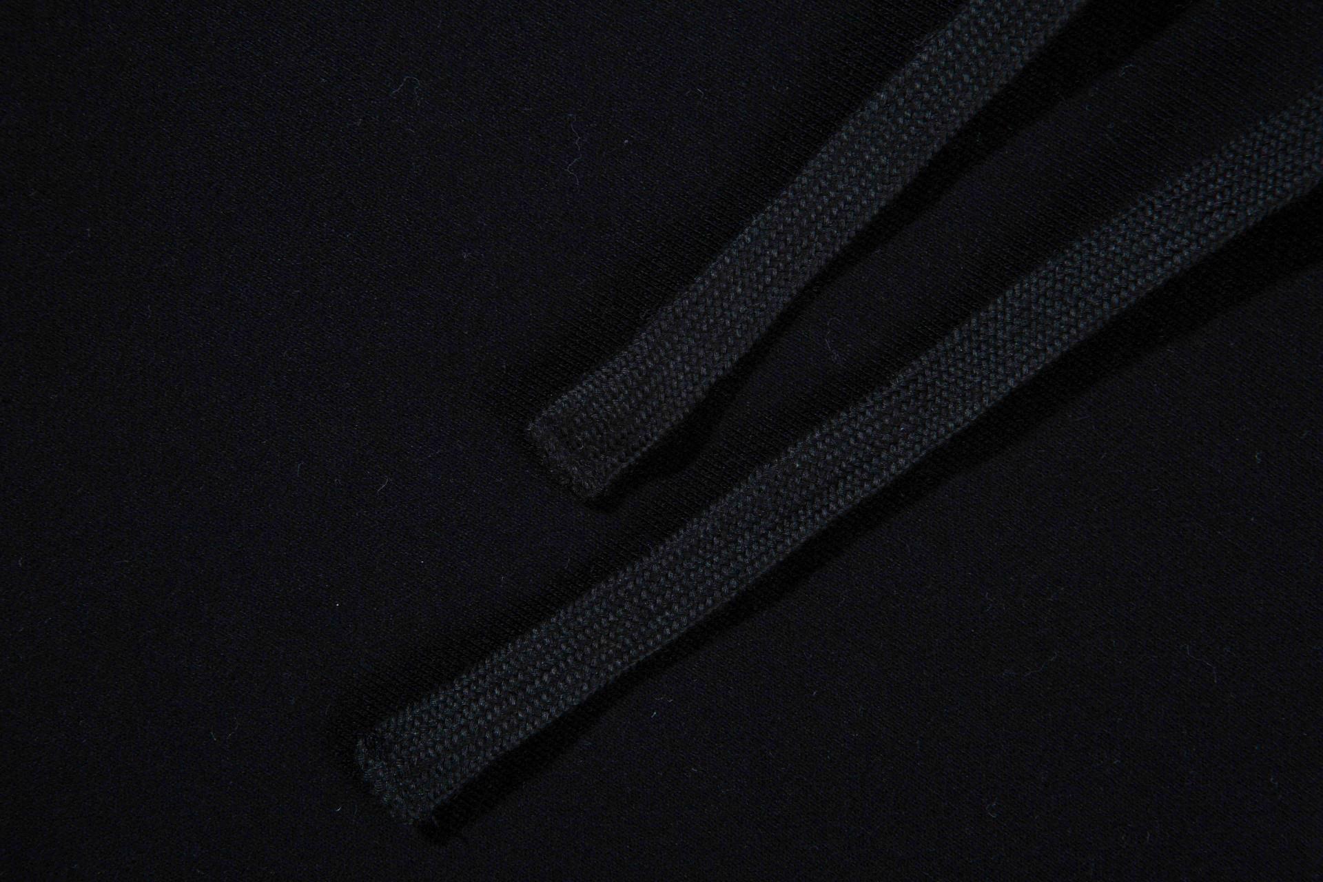 스투시 플러시 후드 블랙