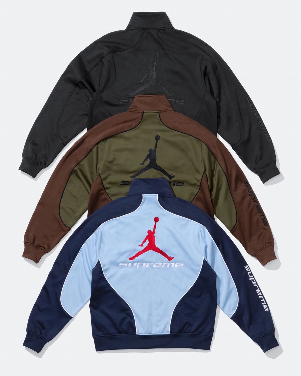 Supreme x Jordan Tricot Track Jacket