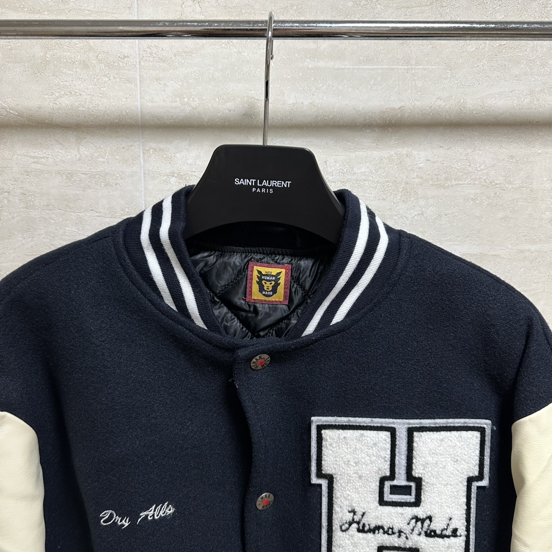 휴먼 메이드 바시티 자켓