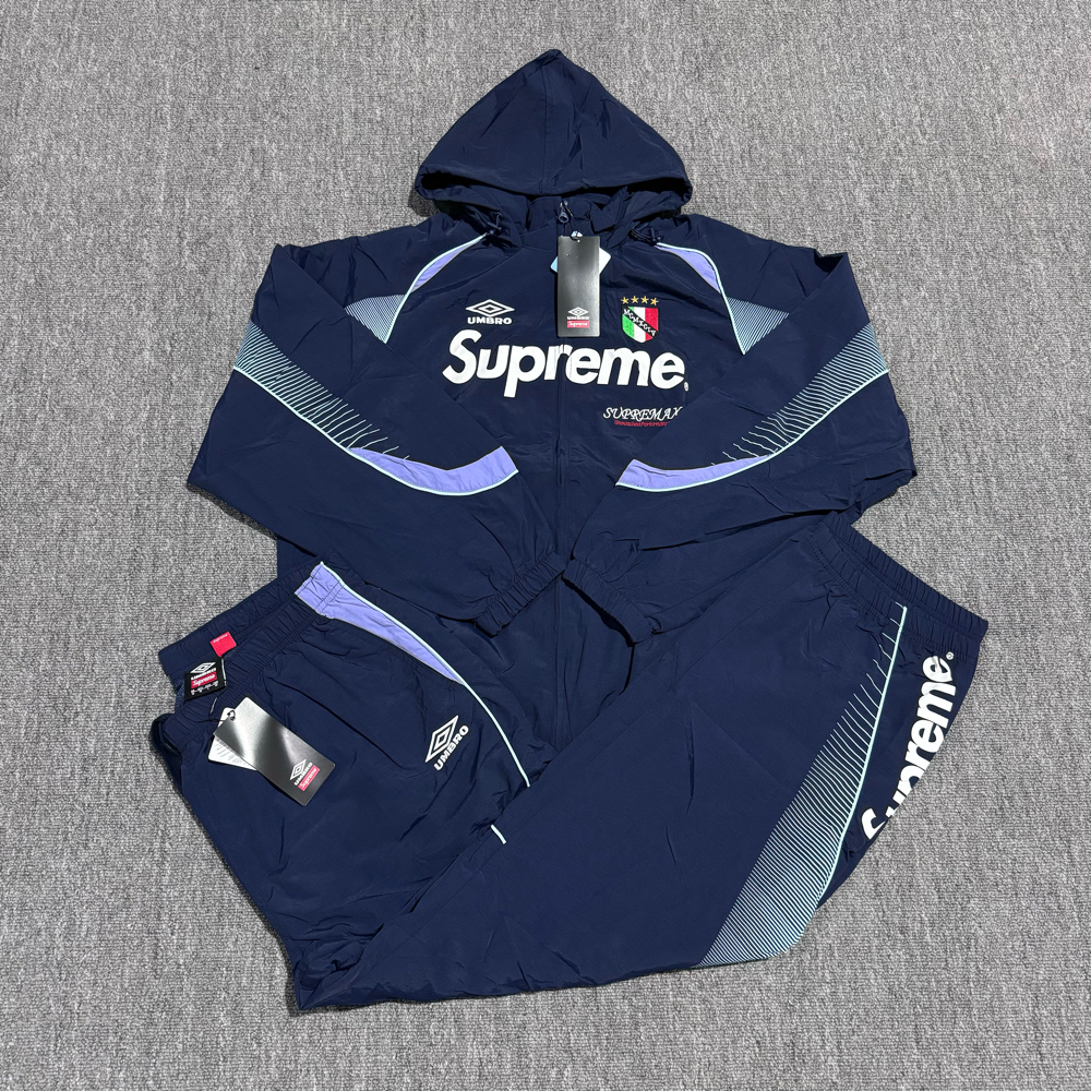 Supreme x Umbro Track Navy