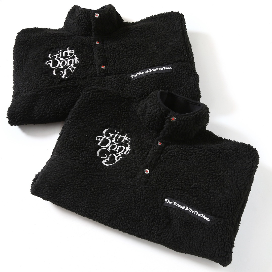 휴먼 메이드 x Girls Don't Cry 플리스 자켓