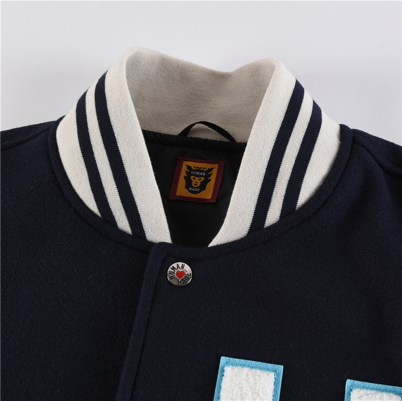 휴먼 메이드 바시티 자켓