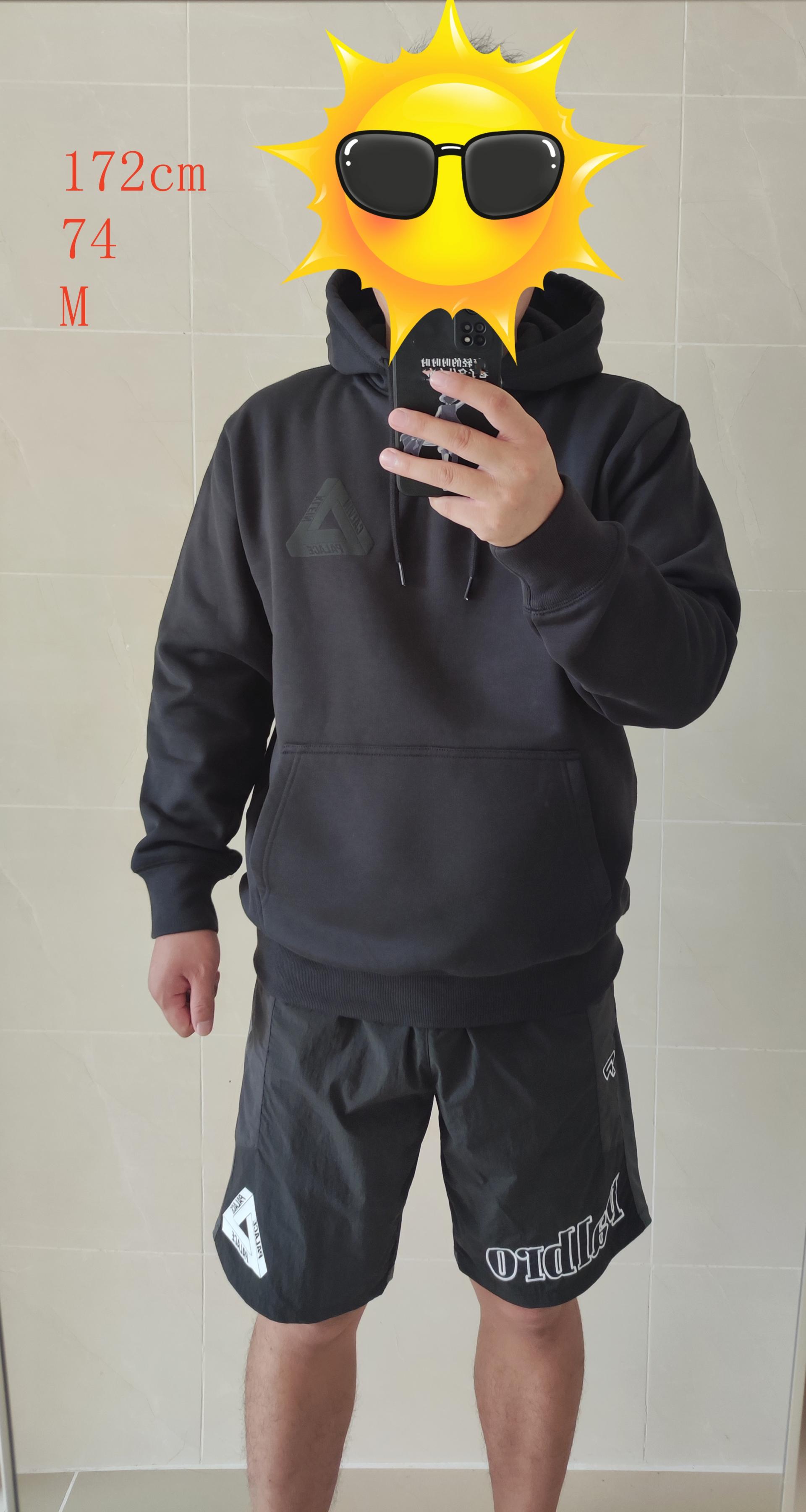 팔라스 x CK 트라이퍼그 후드 블랙