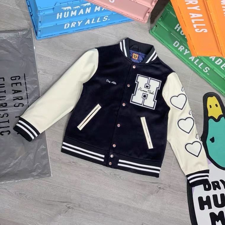 휴먼 메이드 바시티 자켓