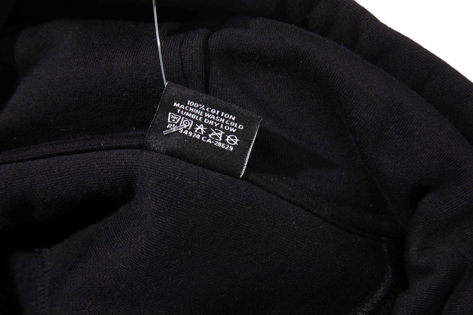 스투시 팝시클 후드 블랙