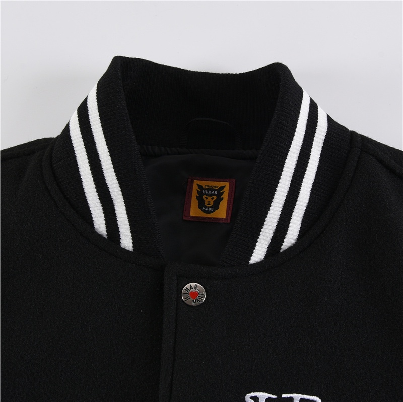 휴먼 메이드 x Girls Don't Cry 바시티 자켓