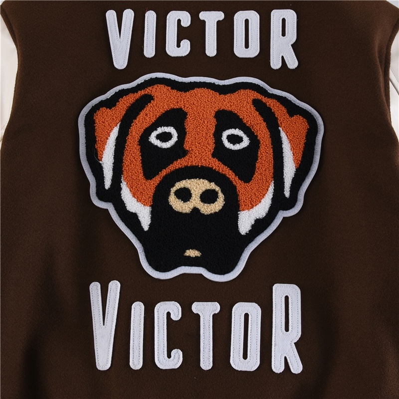 휴먼 메이드 빅터 빅터 바시티 자켓