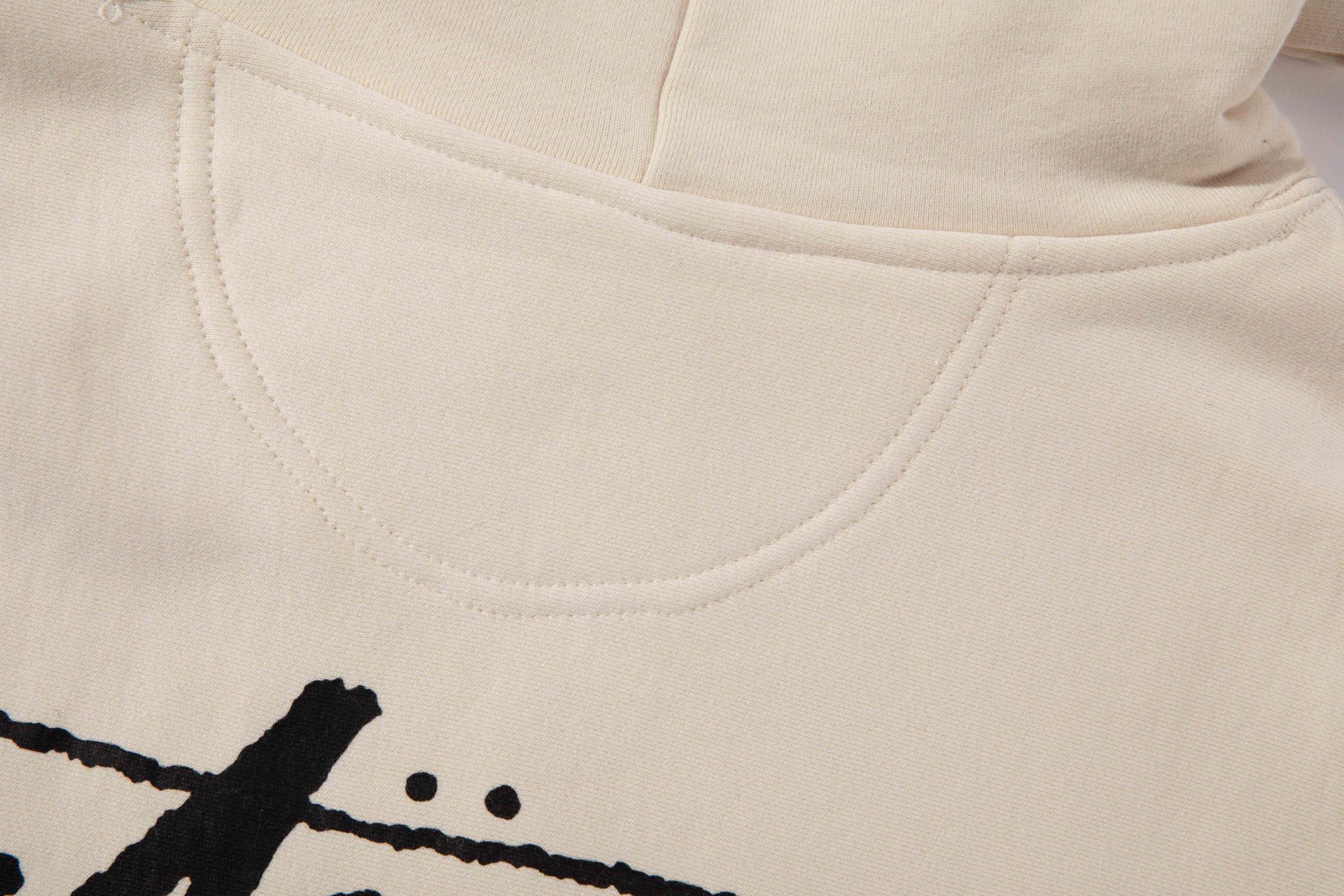 스투시 다이드 후드 블랙