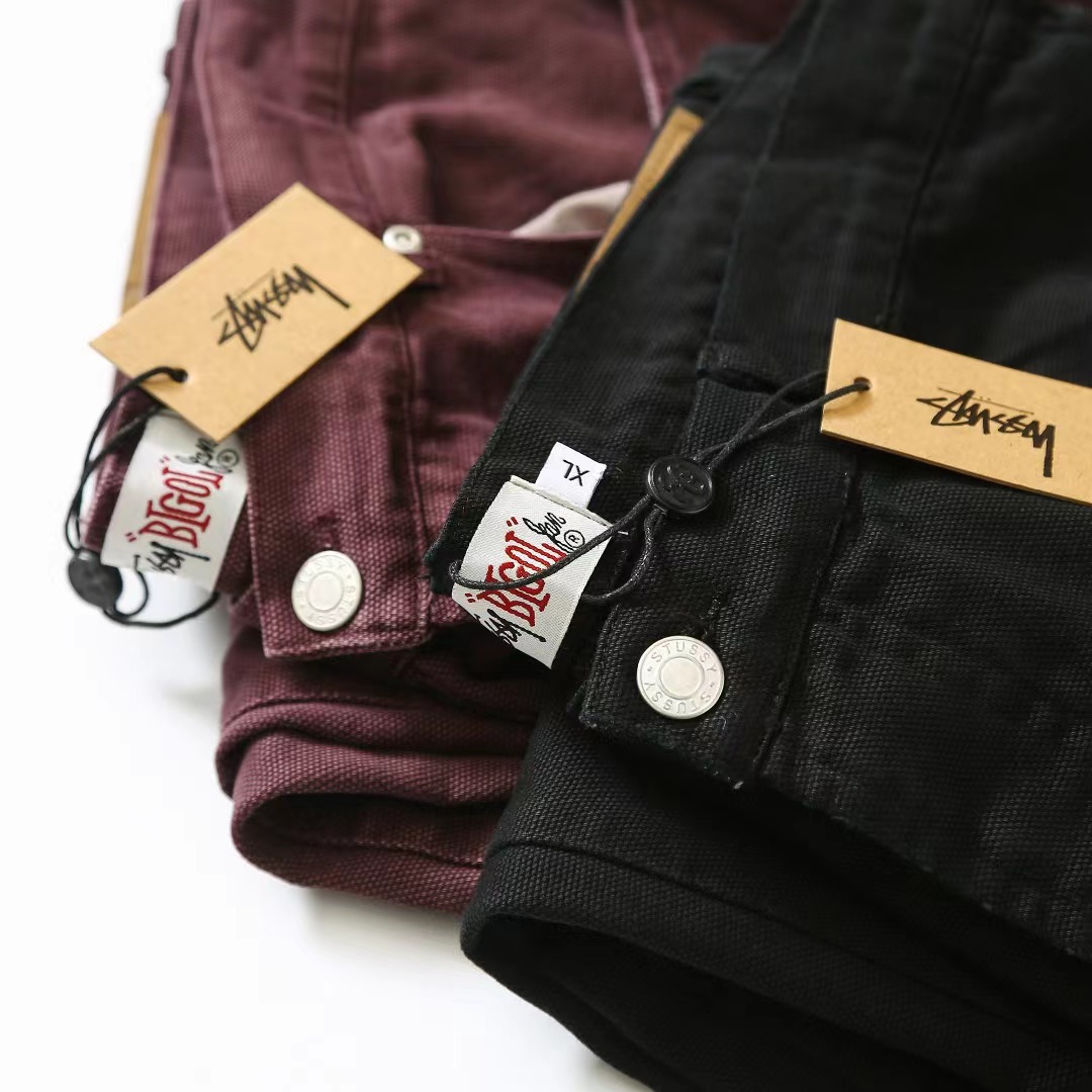 스투시 워시드 캔버스 빅 올 진