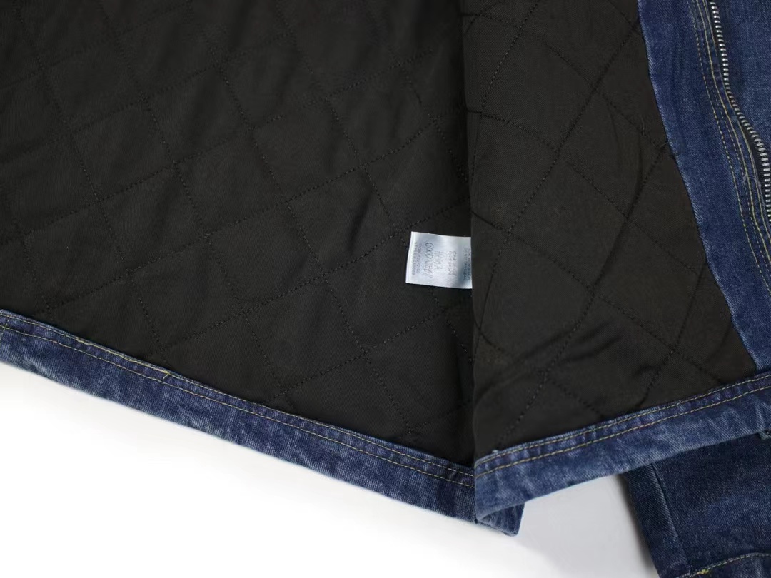 스투시 워시드 캔버스 샵 자켓