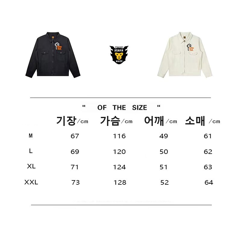 휴먼 메이드 워크 자켓