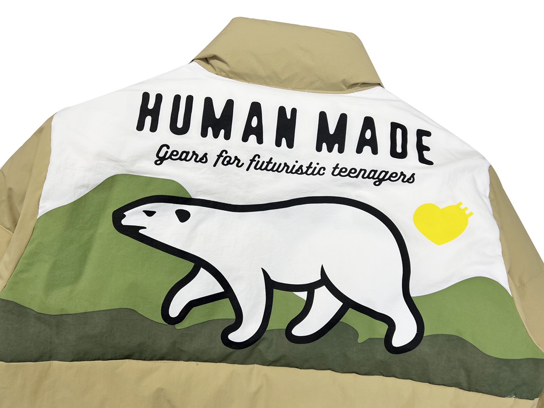 휴먼 메이드 다운 자켓