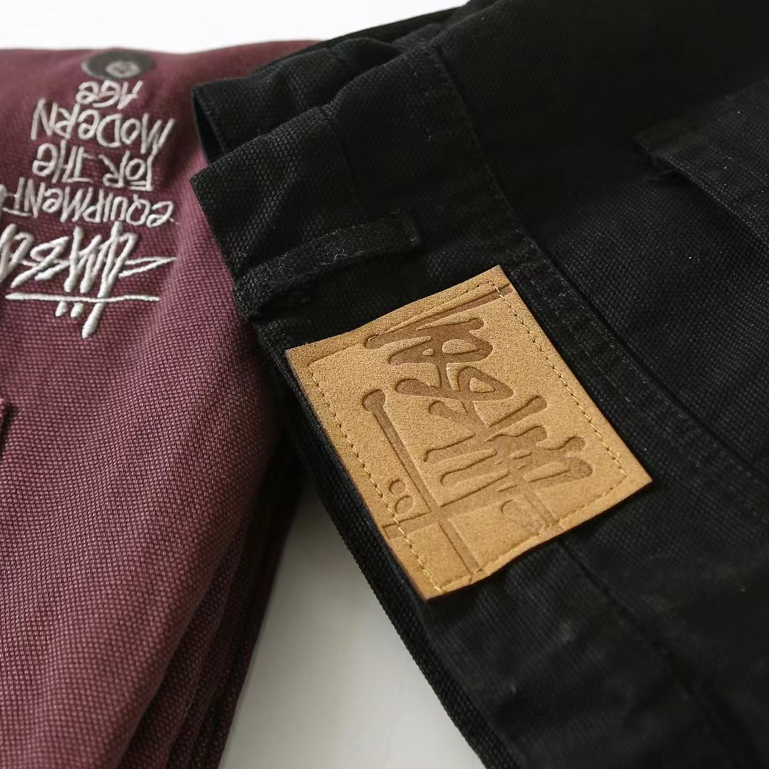 스투시 워시드 캔버스 빅 올 진