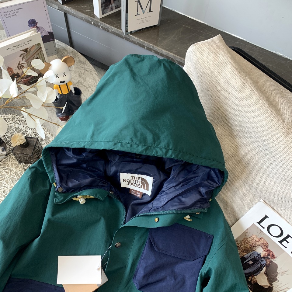 노스페이스 포켓 후드 집업 자켓