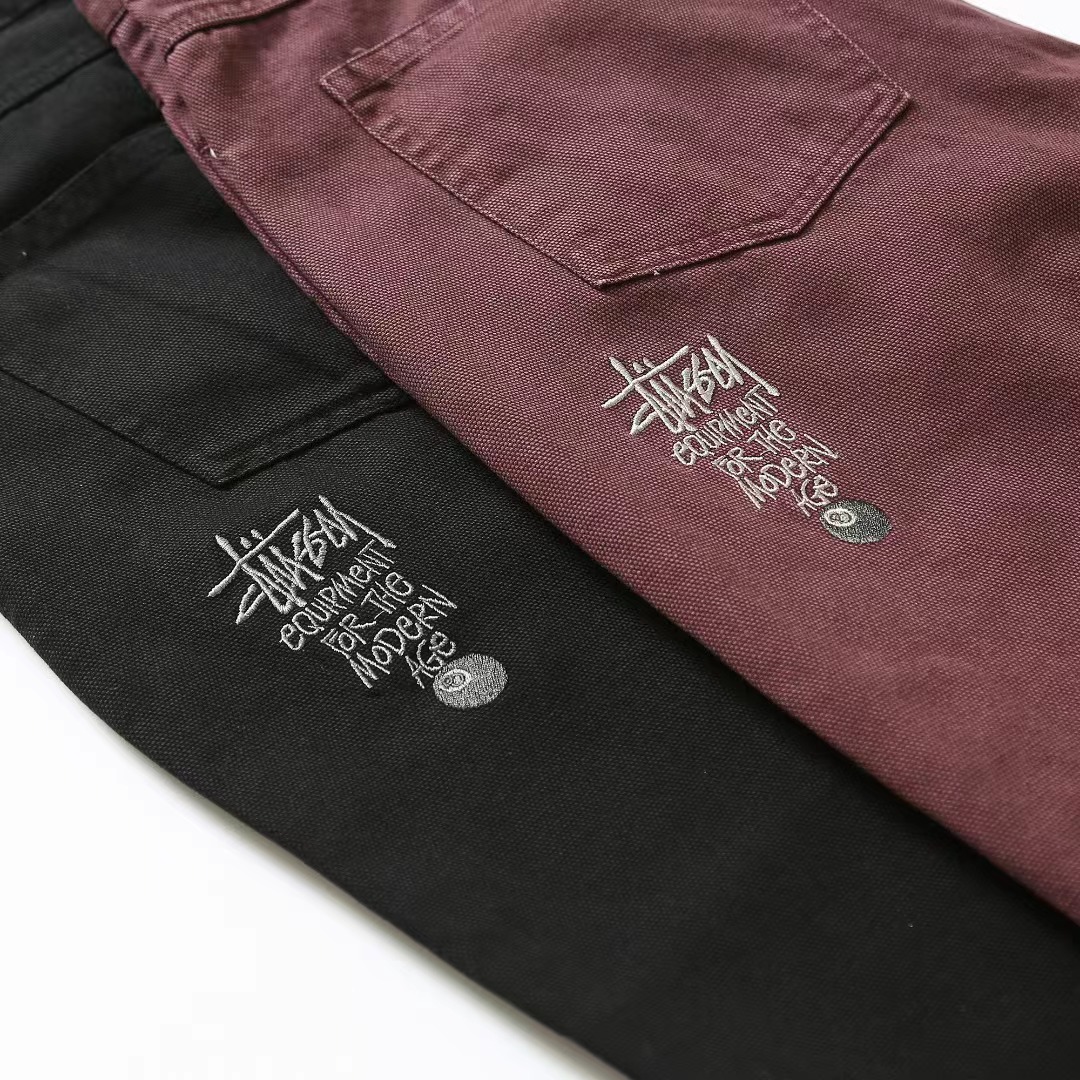 스투시 워시드 캔버스 빅 올 진