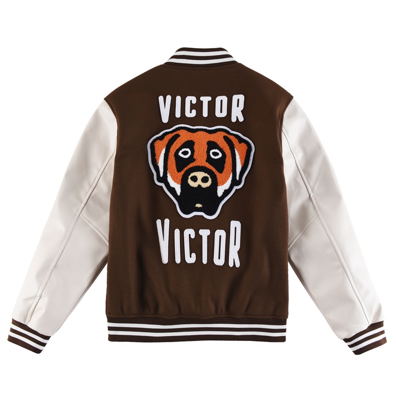 휴먼 메이드 빅터 빅터 바시티 자켓