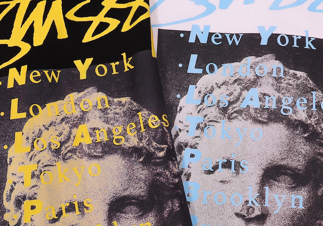 스투시 스태츄 티셔츠