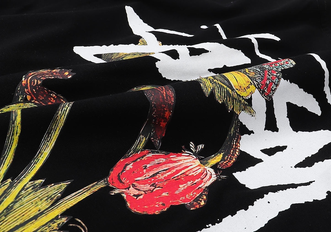 스투시 위더드 플라워 티셔츠