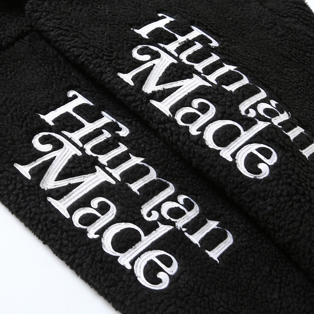 휴먼 메이드 x Girls Don't Cry 플리스 자켓