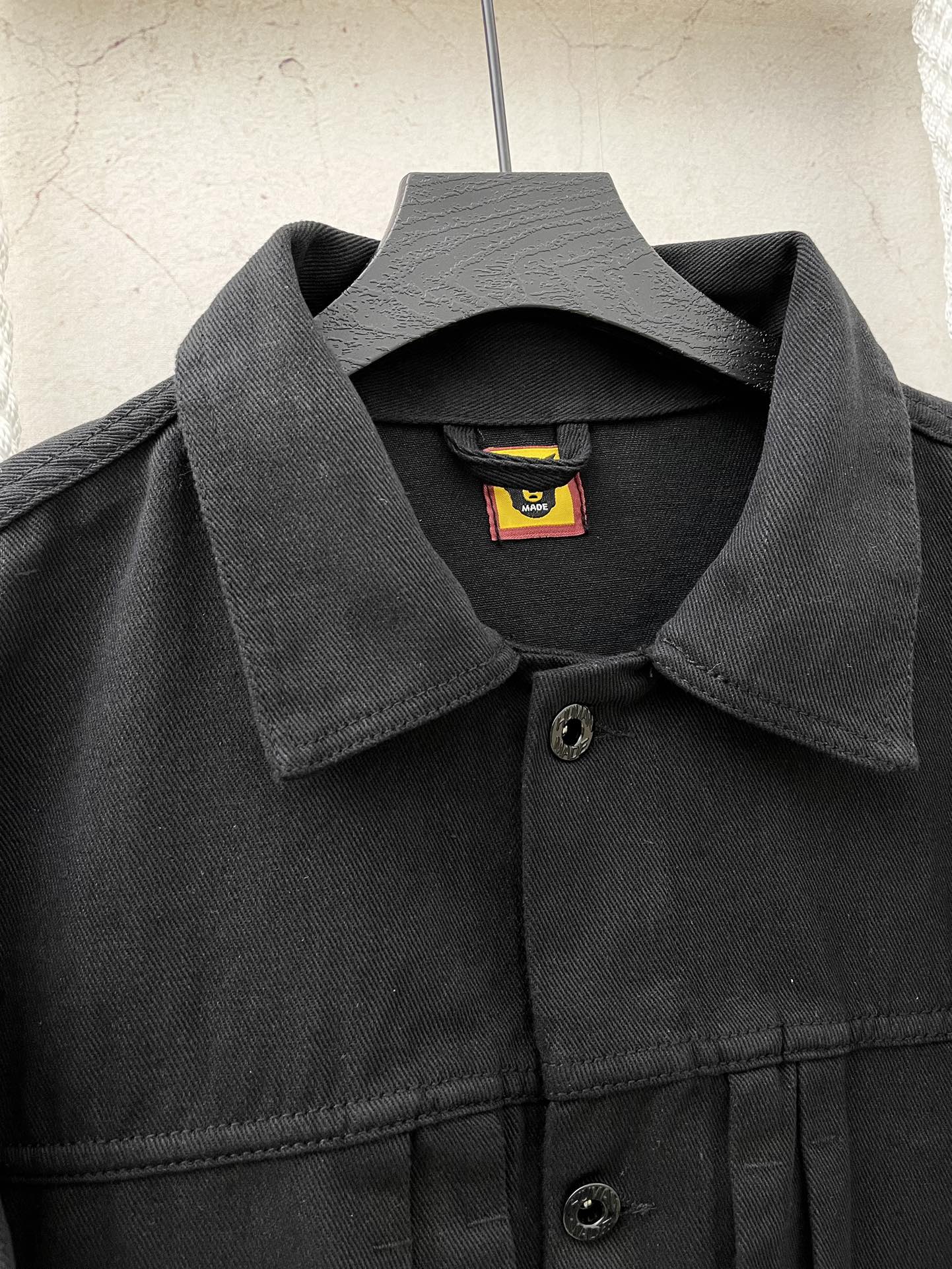 휴먼 메이드 x 에이셉 라키 테스팅 데님 자켓