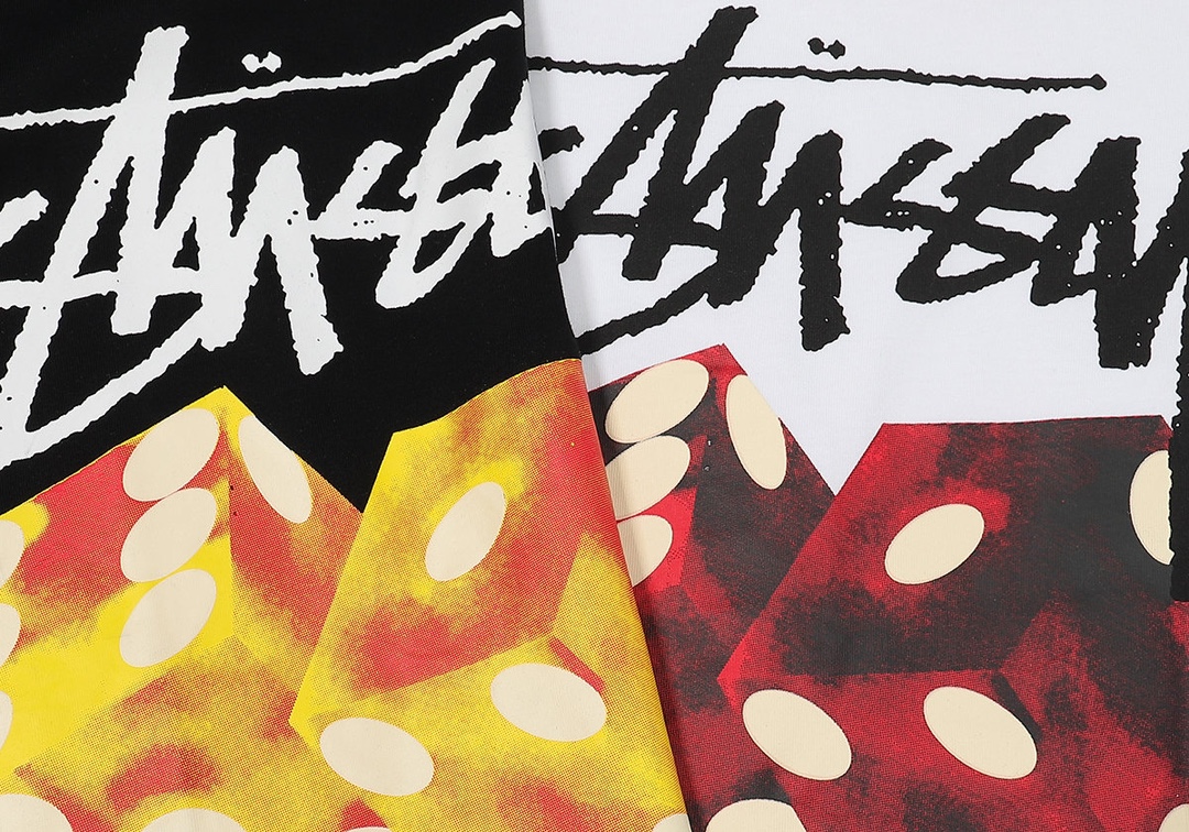 스투시 다이스 아웃 티셔츠