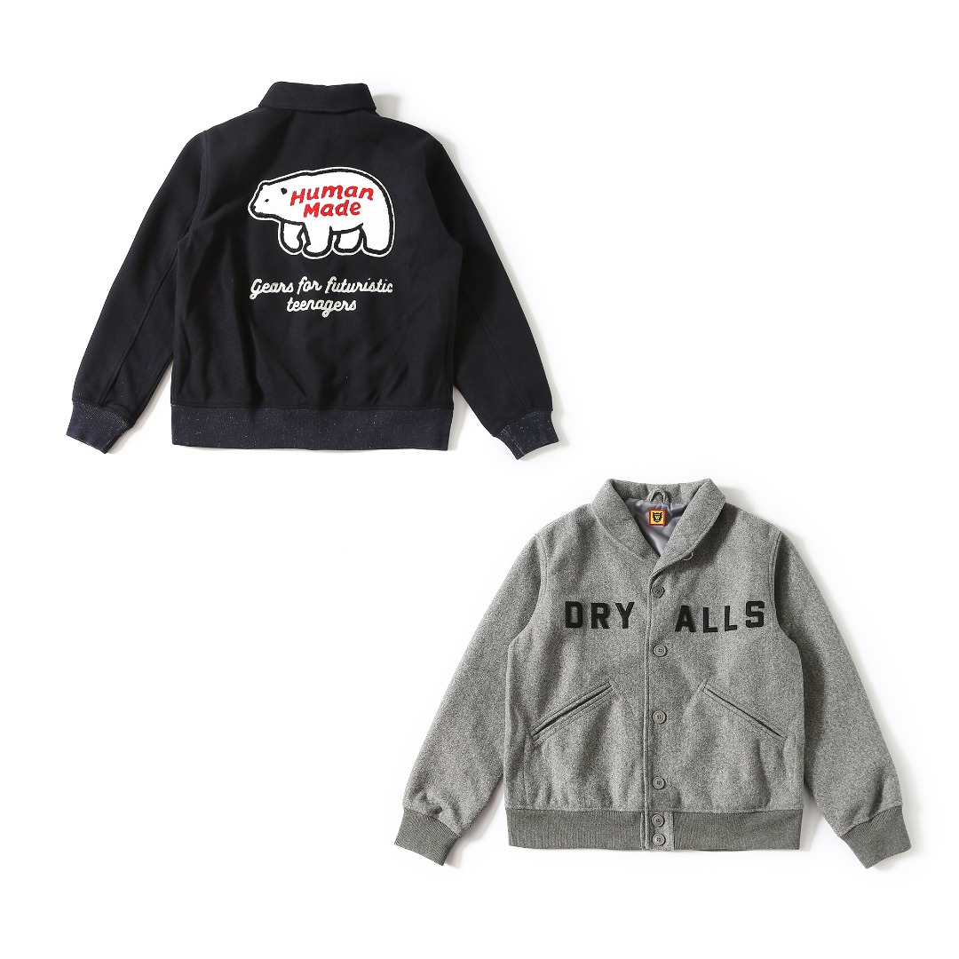 휴먼 메이드 멜튼 울자켓